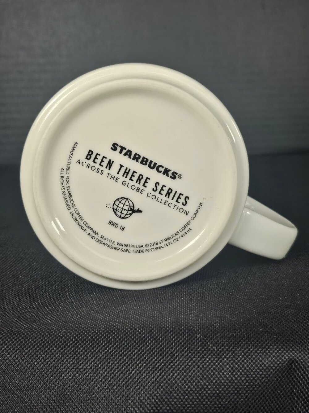 Nebraska Starbucks Been There Series Ceramic Coffee Mug 14 Ounce - Picture 5 of 8